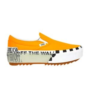 Vans Classic Slip-Ons Stacked - ‘Bright Marigold’